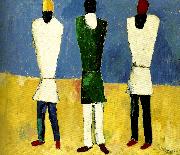 Kazimir Malevich peasants Sweden oil painting artist